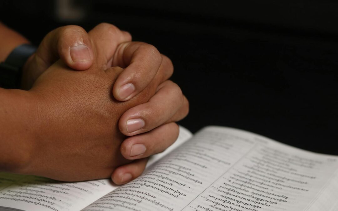 a person praying