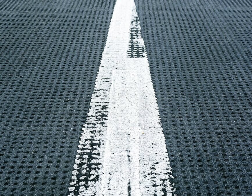 low light photography of white arrow