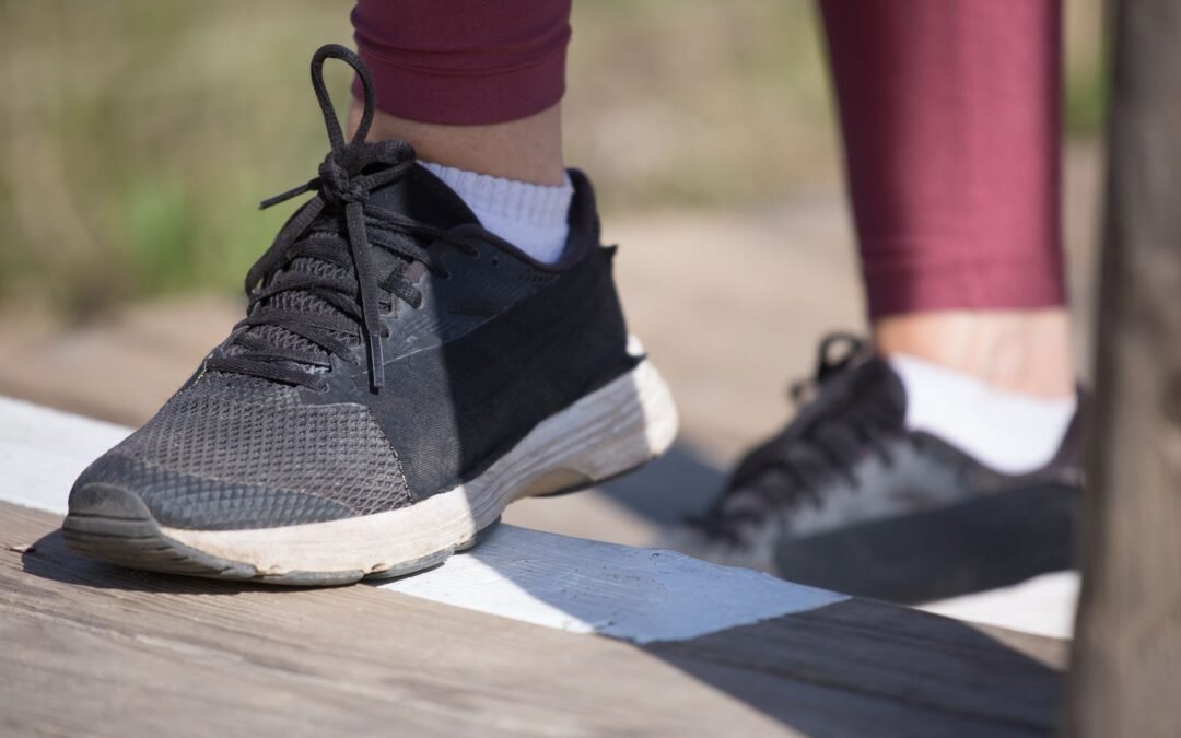 close up of a shoe