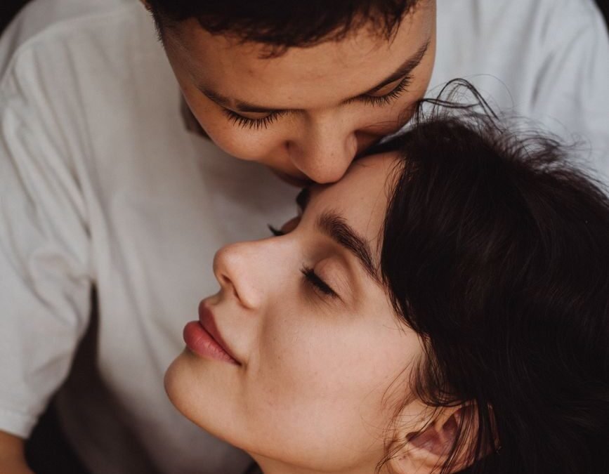 kiss on forehead